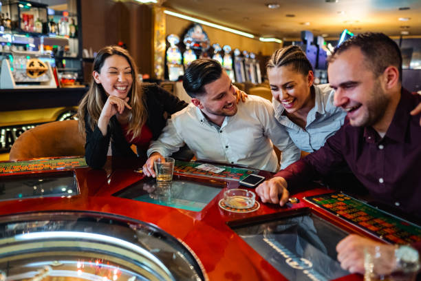 wangi787 live casino table with professional croupier